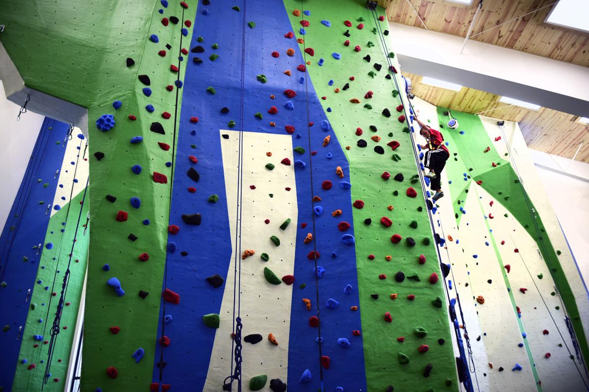 44 Foot Climbing Wall At Mahoney State Park Unveiled Local Journalstar Com