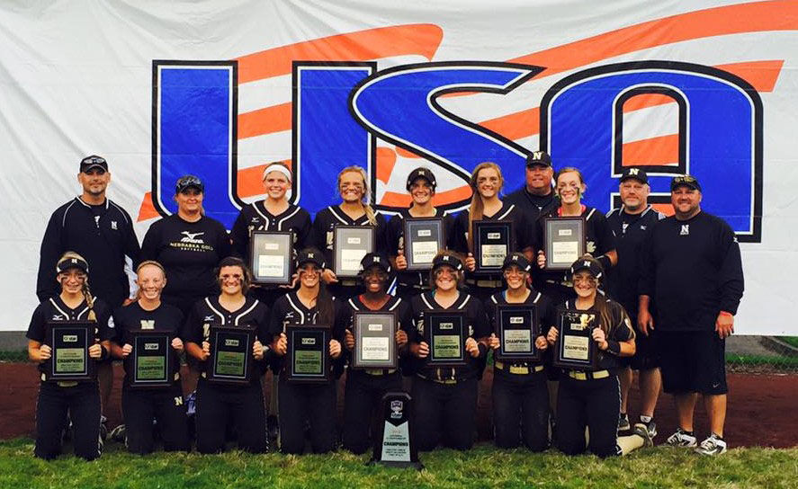 Softball Nebraska Gold Mizuno make history with national title