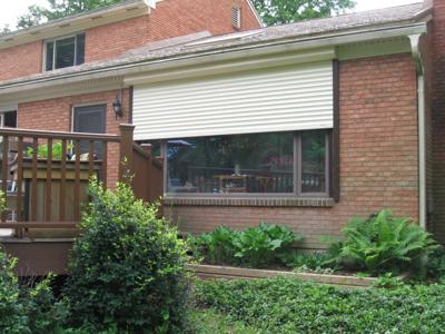Roll-A-Way shutter