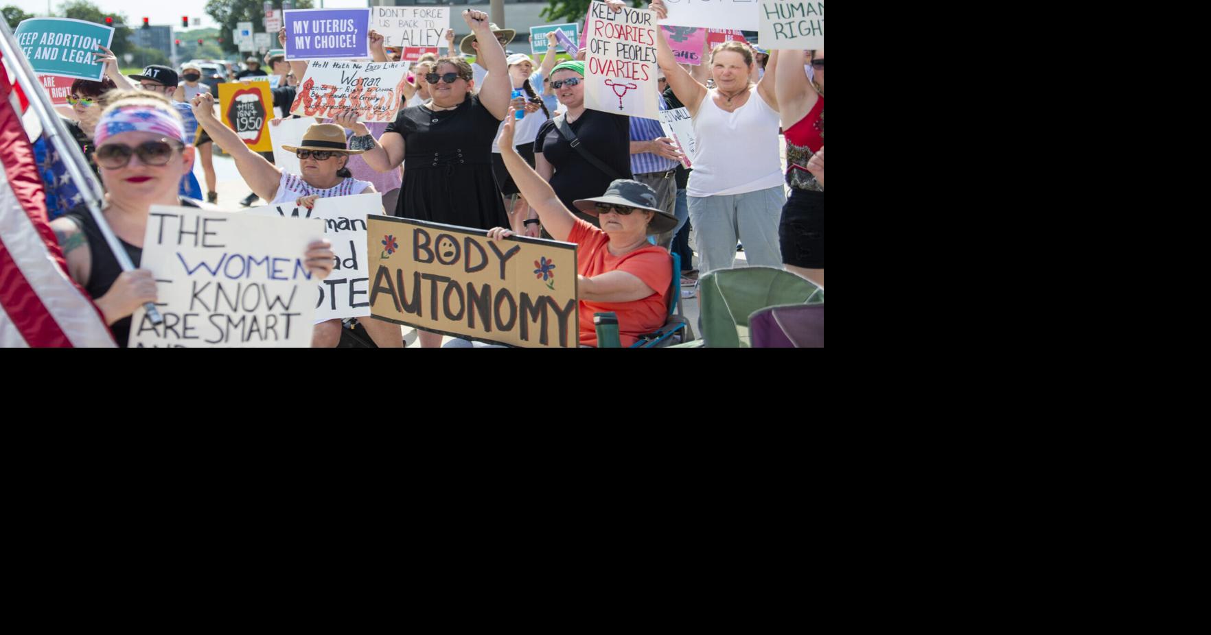 Photos: Hundreds gather at Capitol for July 4 abortion rights rally
