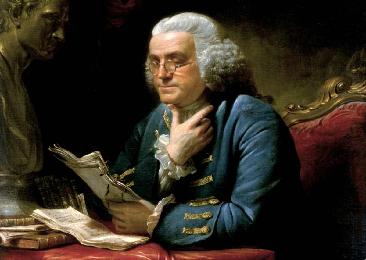 Question #68: What is one thing Benjamin Franklin is famous for?