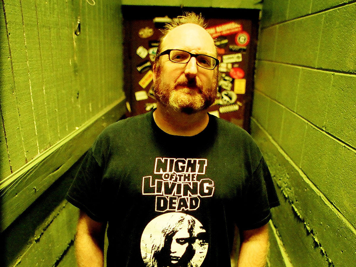 Brian Posehn and his wife