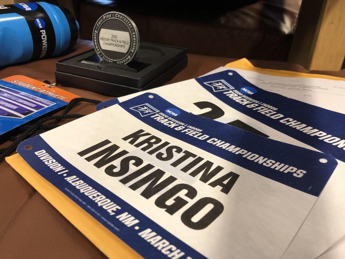Kristina Insingo NCAA meet