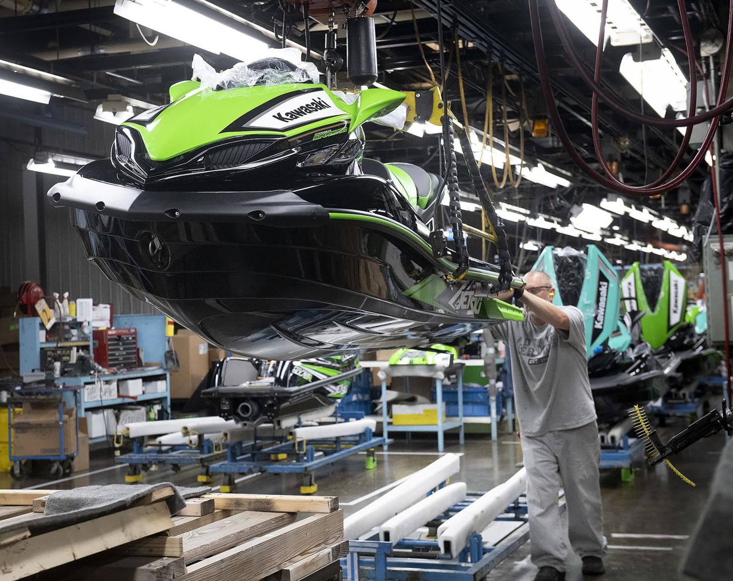 Photos: A look inside Lincoln's growing Kawasaki plant