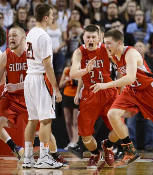 Boys B State Basketball Sidney Upsets No 1 Beatrice Boys State