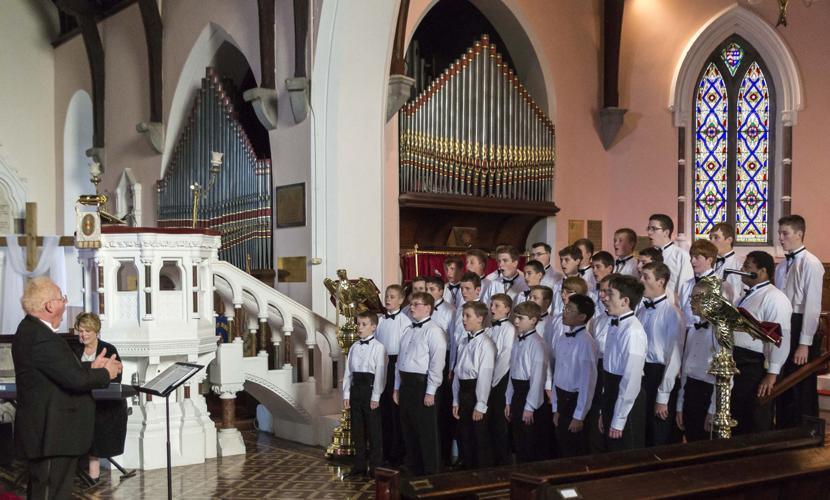 LBC sings at Saint John's Church of Ireland, Tralee, Ireland