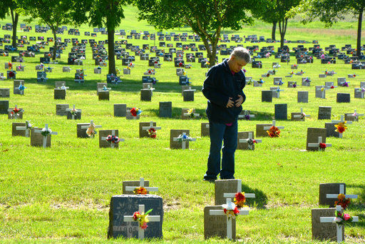 Nebraska cemetery visitors remember developmentally disabled