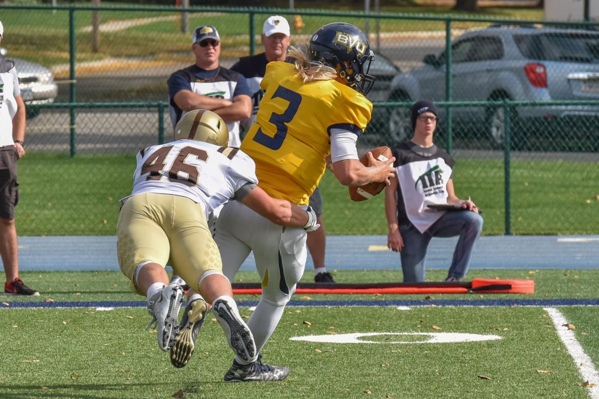 Nwu Lb Garnas Makes Smooth Adjustment From Prep Eight Man Football