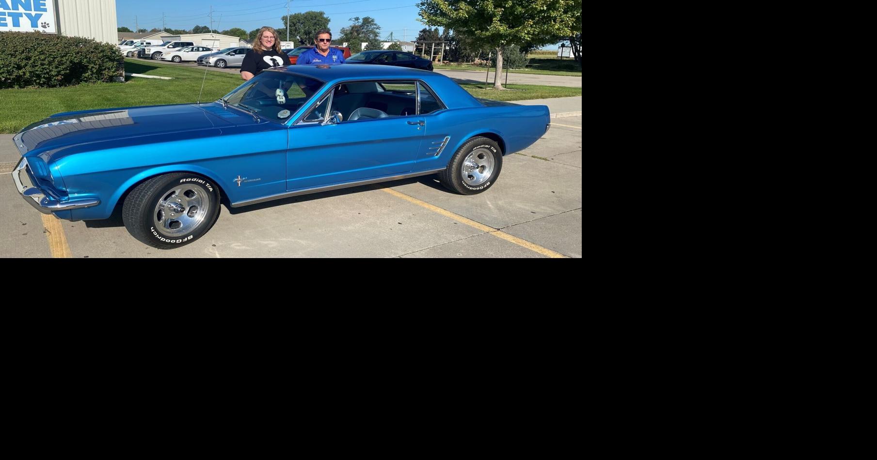 Central Nebraska Humane Society is raffling off 1966 Ford Mustang JEFF BAHR Sep 11, 2026