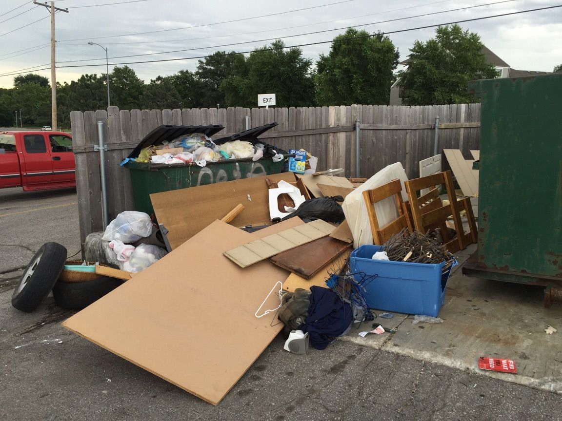 Officials ask for help in combating illegal dumping at recycling