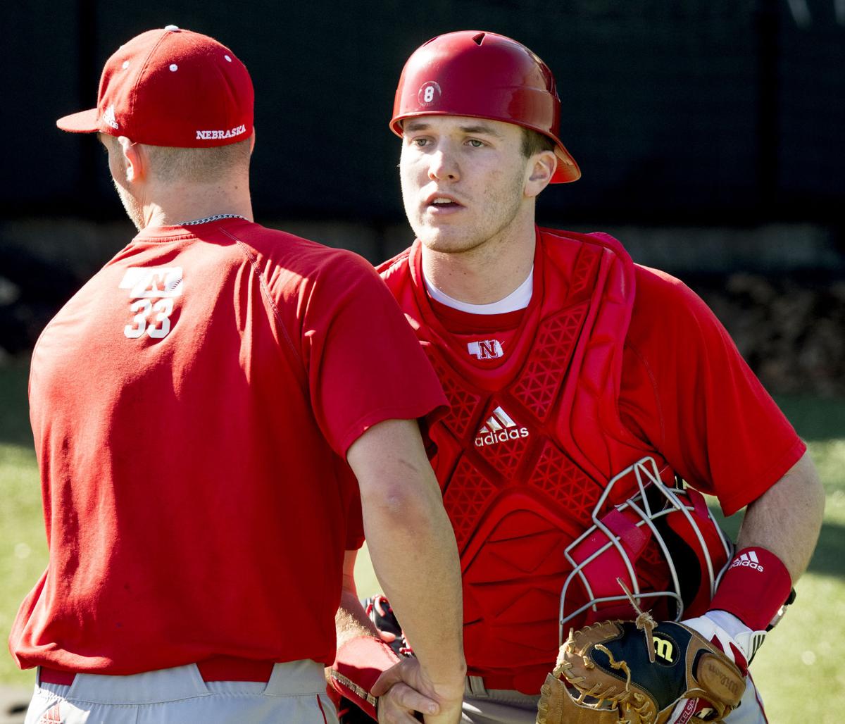 Nebraska baseball practice, 2/15