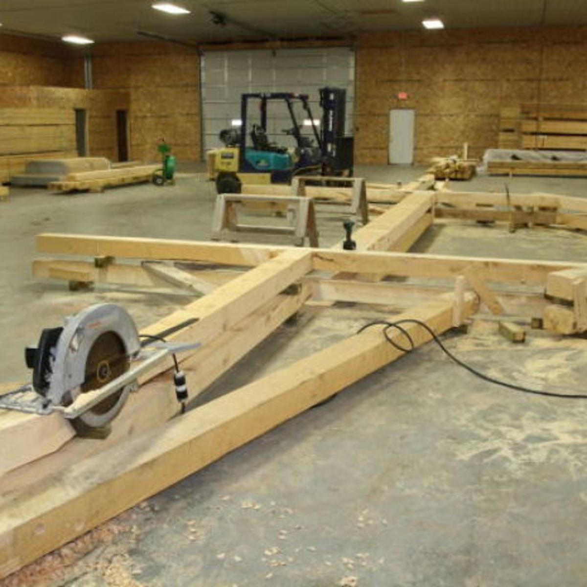 Sand Creek Post Beam Dodged A Storm Local Business News