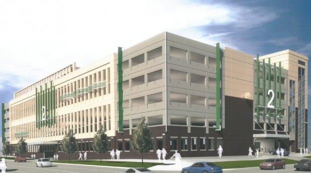 West Haymarket parking garage