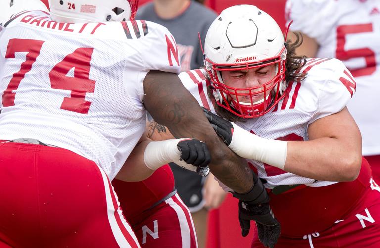 Nebraska football practice, 8.20.16