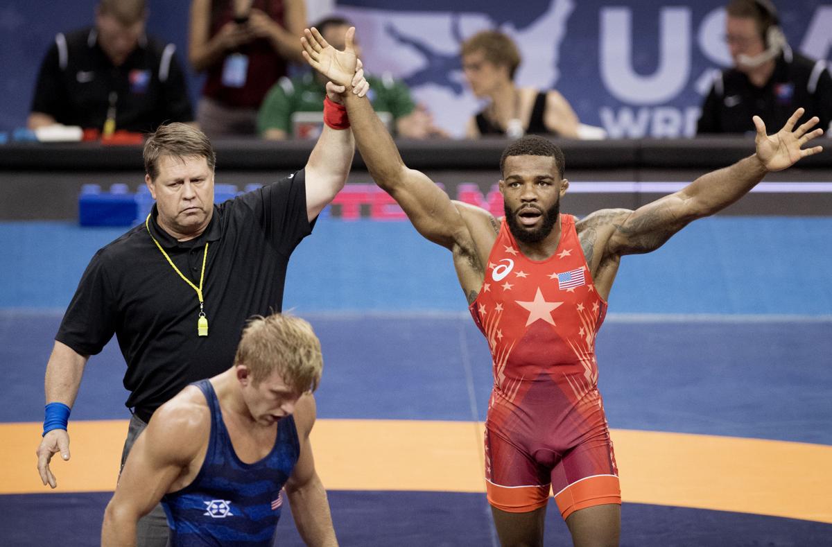 Photos Burroughs steals the show at U.S. Freestyle Wrestling World