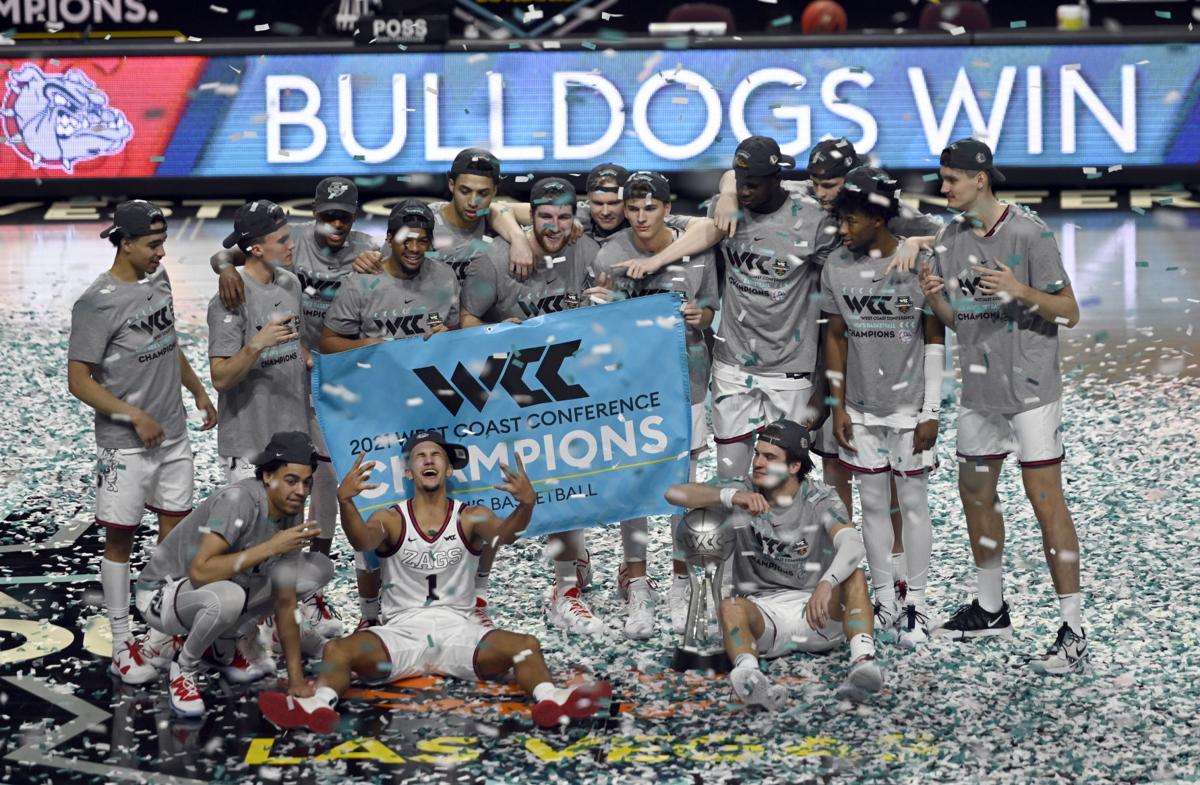 APTOPIX WCC Championship Basketball