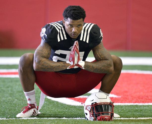 Nebraska football practice, 8/29/17