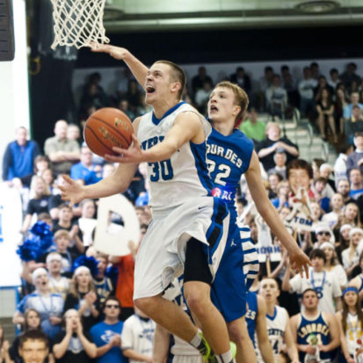 Class D 1 State Boys Basketball Ryan S Big Game Leads Overton