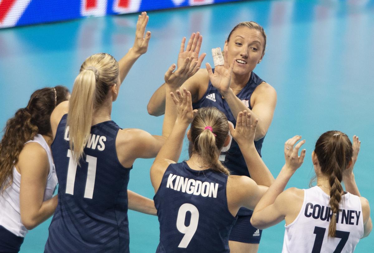 U.S. vs. Korea volleyball, 6.4