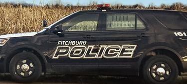 Fitchburg Police squad car tight crop 2-11-19