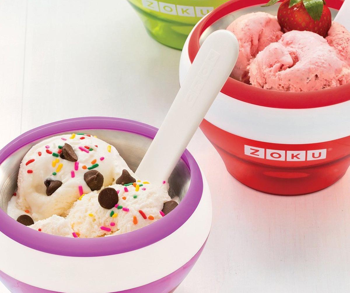 This single serving ice cream maker will satisfy your sweet tooth