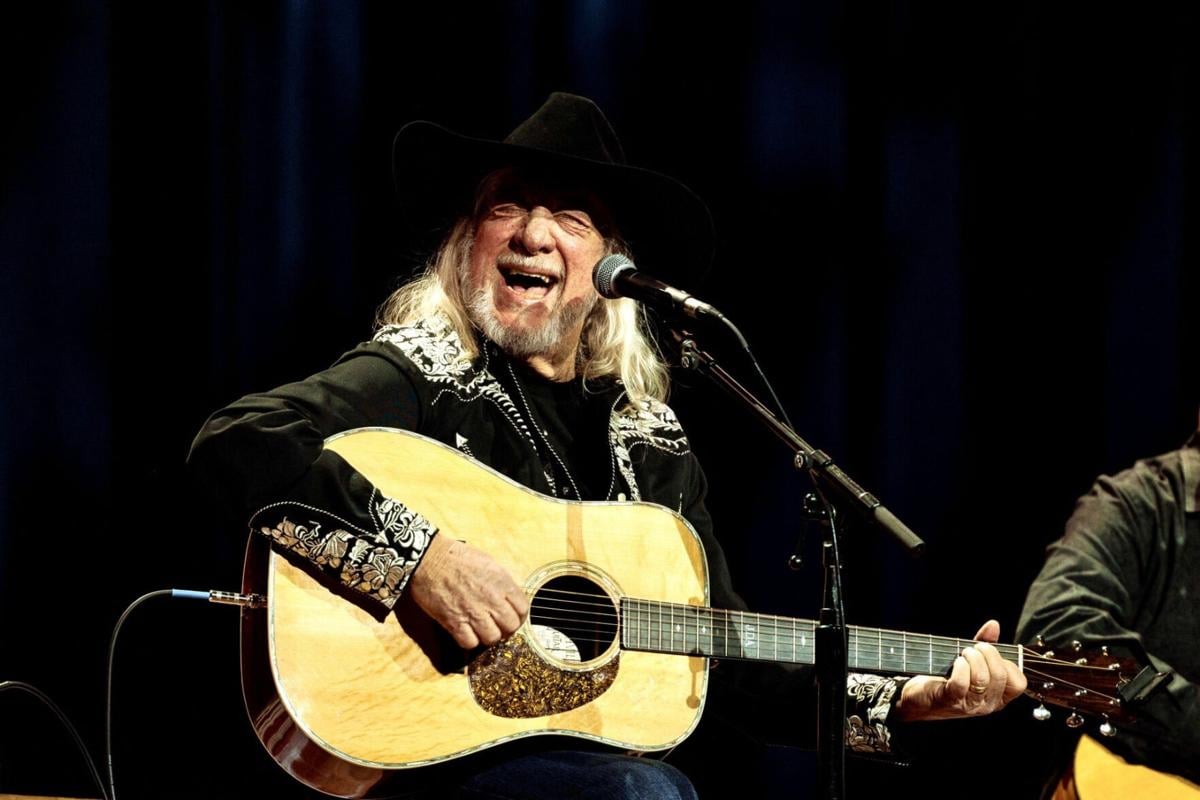 Country singer John Anderson plays a fundraiser show Feb. 6, 2026, at the Ryman Auditorium in Nashville for the music therapy program and hearing program at Vanderbilt Health. Among the audience members were physicians from Vanderbilt University Medical...