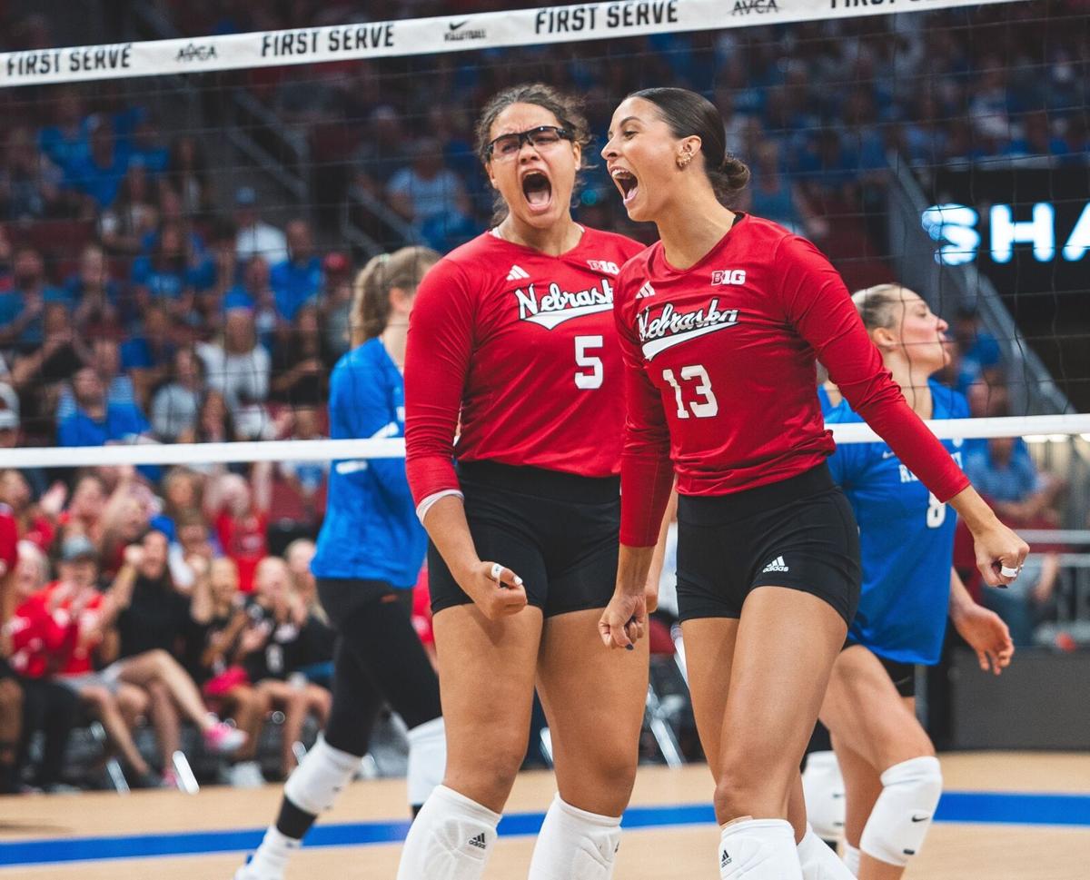 Nebraska volleyball vs. Kentucky, 8.27