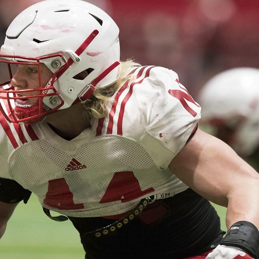 Freshman Olb Nelson In Line For Role In Husker Defense Special