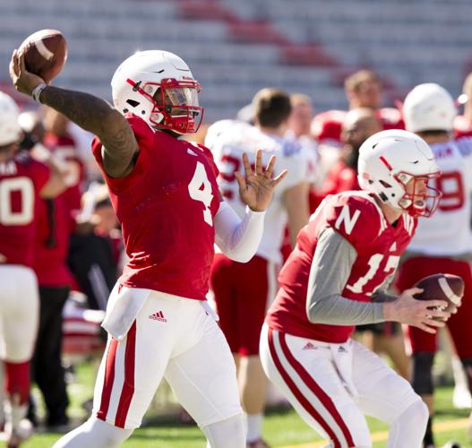 Nebraska Practice at Memorial Stadium, 4.9.16