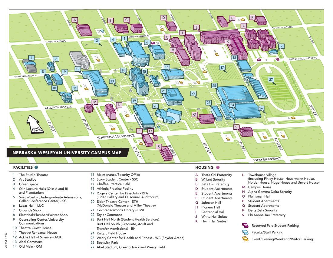 NWU Campus Map