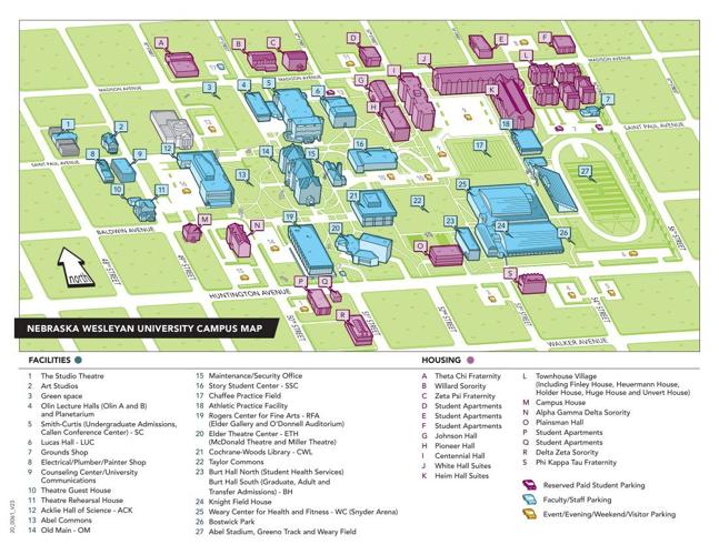 NWU Campus Map