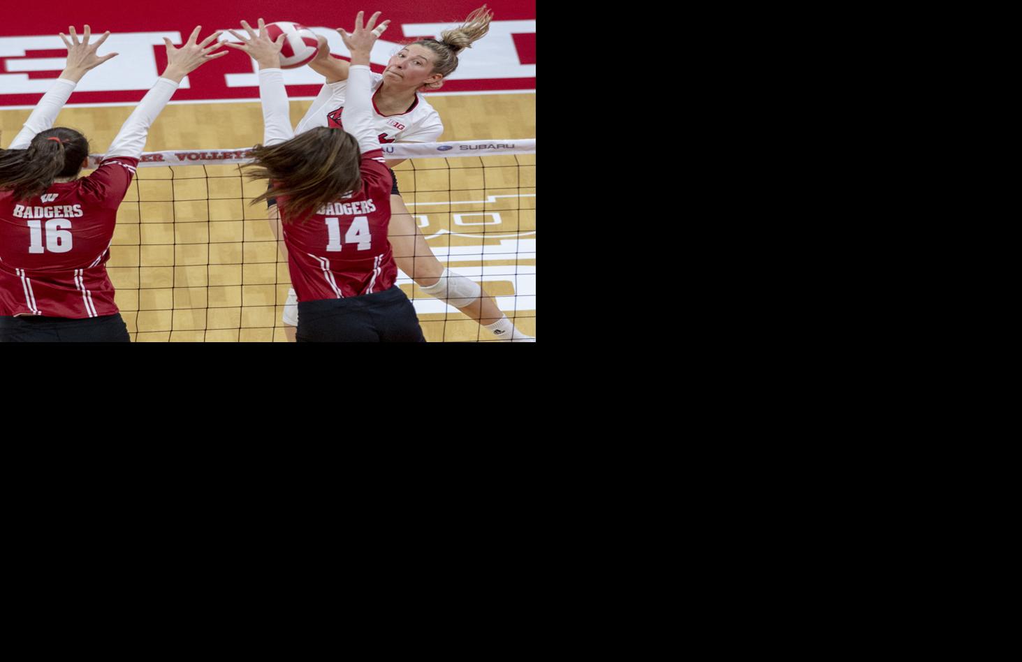 Nebraska volleyball vs. Wisconsin, 10.5