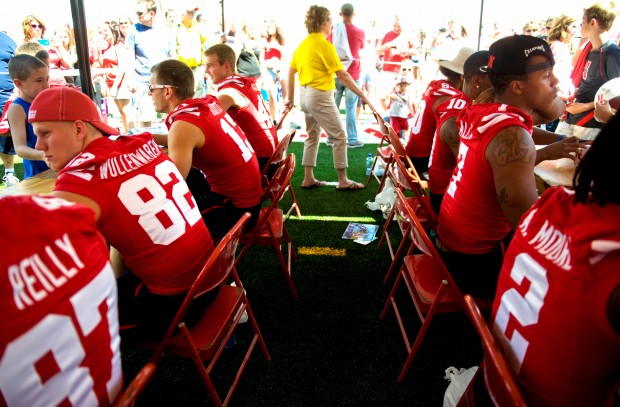 Photos: 2013 Nebraska Fan Day | Football Galleries ...