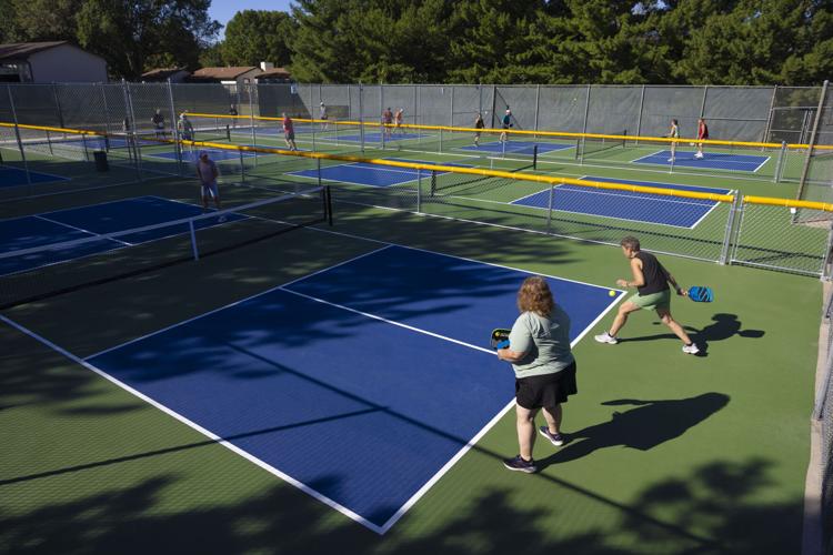 New Pickleball court, 9.20