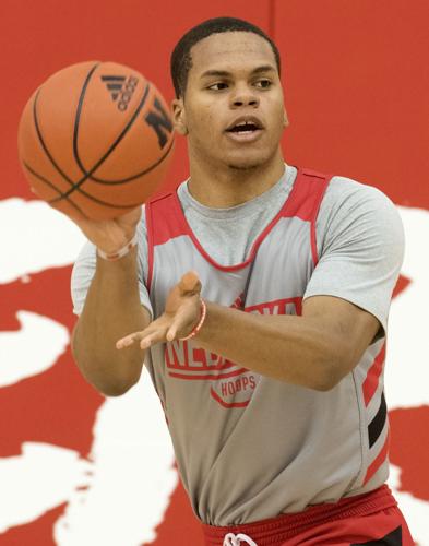 Nebraska hoops practice, 9.25