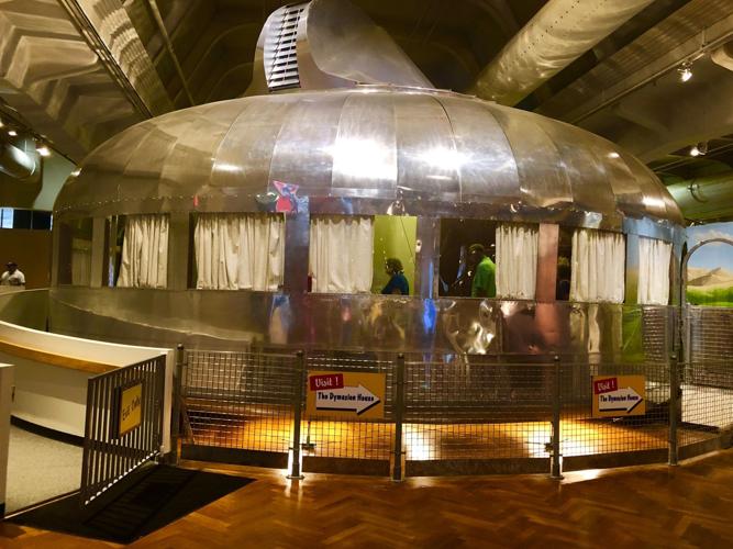 Buckminister Fuller's environmentally efficient Dymaxion House