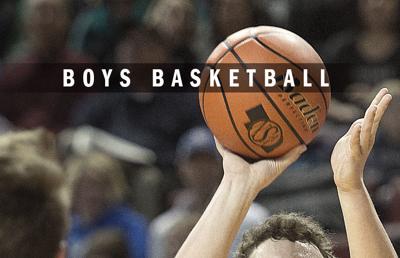 High school boys basketball logo 2014