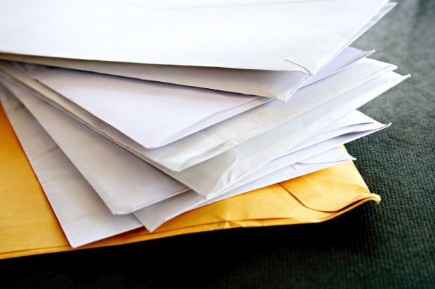 Pile of mail