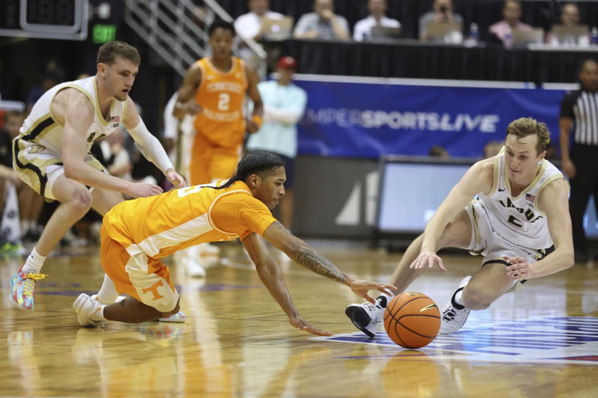 Purdue pulls away to beat Tennessee in Maui Invitational
