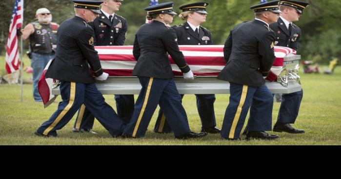 Family, friends say goodbye to fallen soldier