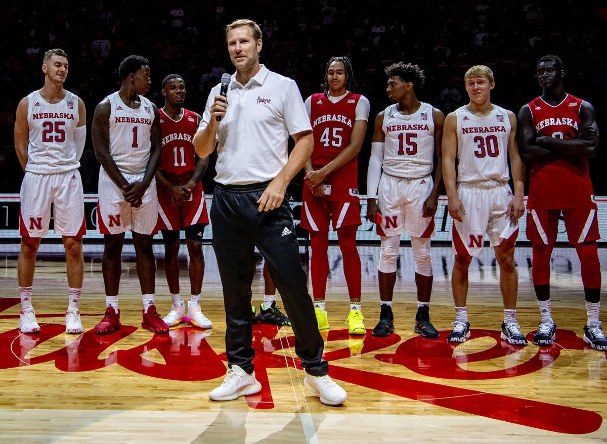 Image result for nebraska basketball opening night 2019