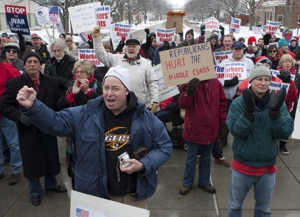 Workers' Rights Rally, 2.26.2011