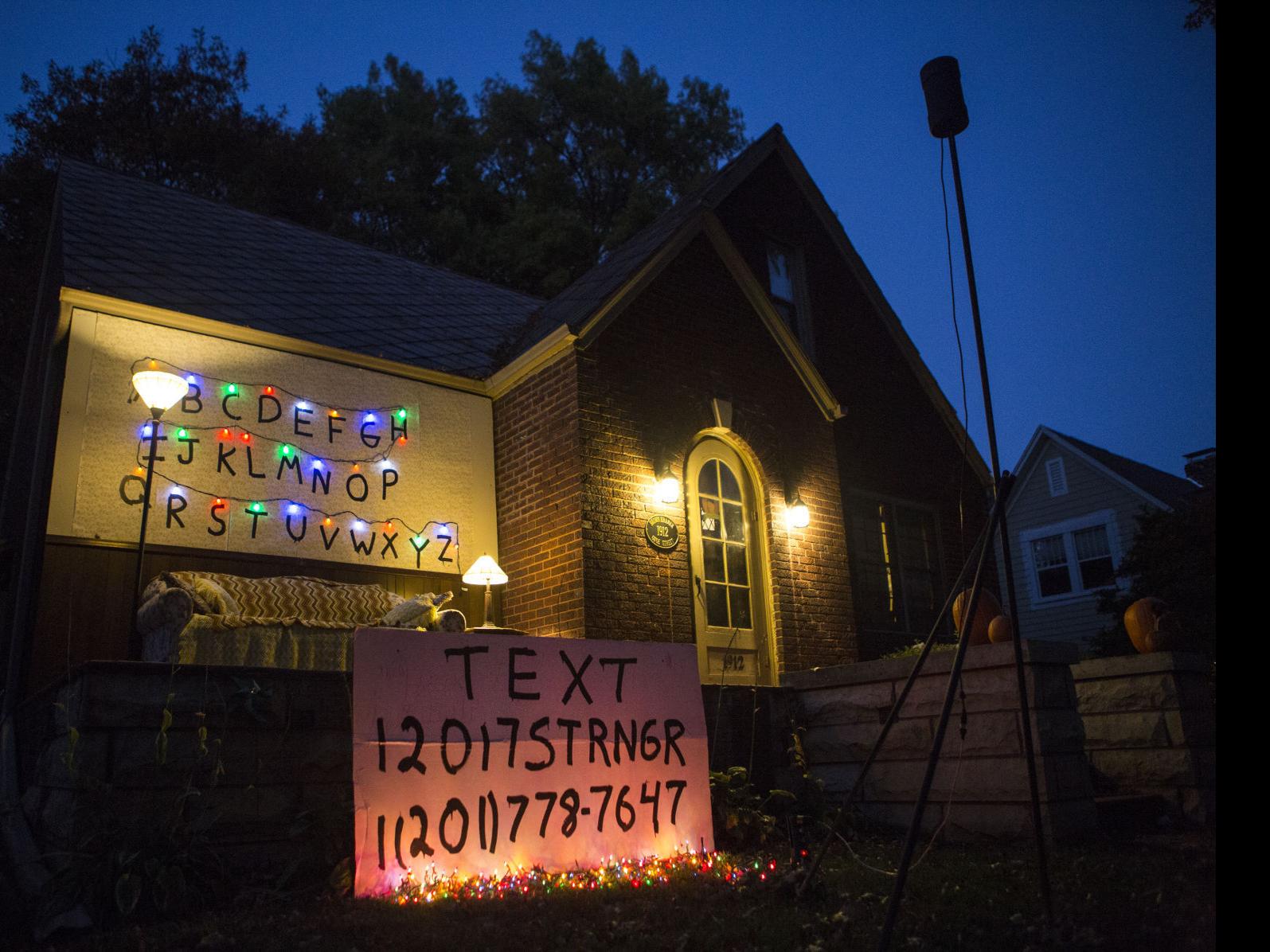 Upside Down On Otoe Street Man Transforms Porch Into Scene From