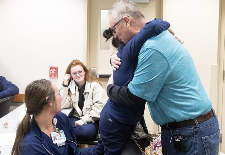 Thanking nurses