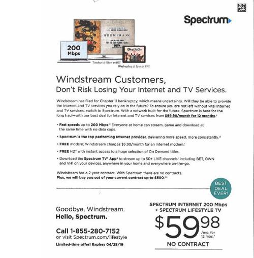 spectrum ad