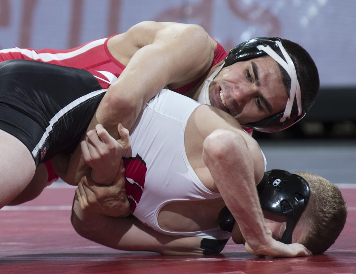Wisconsin vs. Nebraska wrestling, 1/13