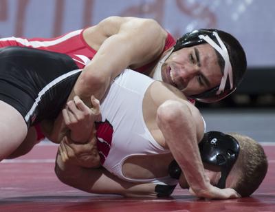 Wisconsin vs. Nebraska wrestling, 1/13