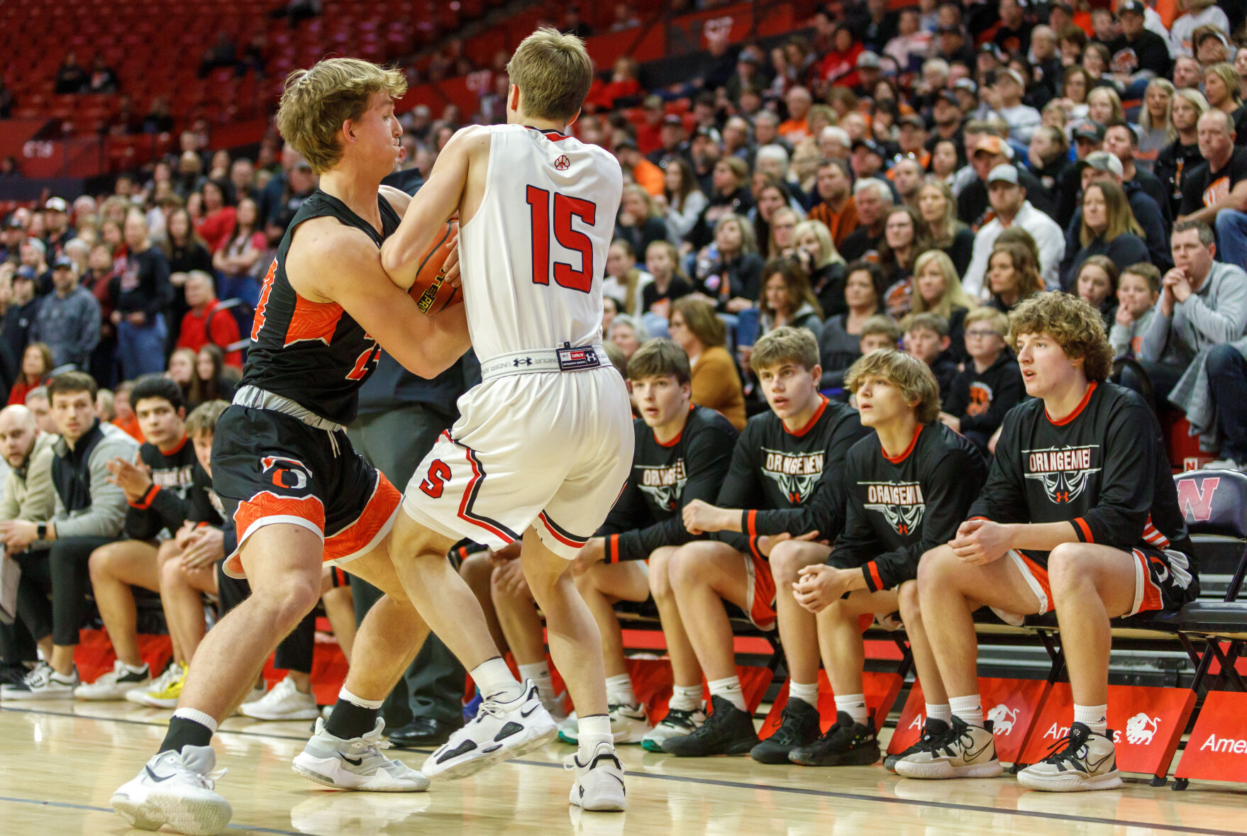 Boys state hoops Crawford s late three lifts Beatrice The