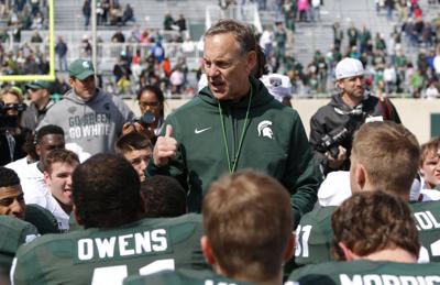 Michigan St Spring Game Football
