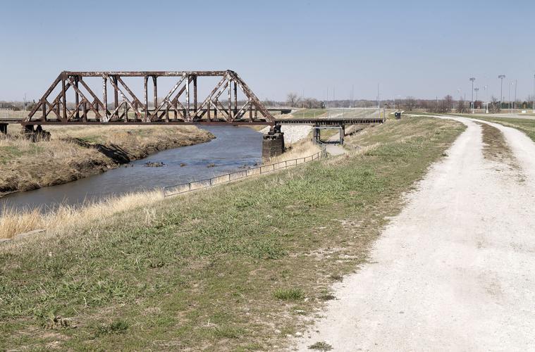 Salt Creek levee